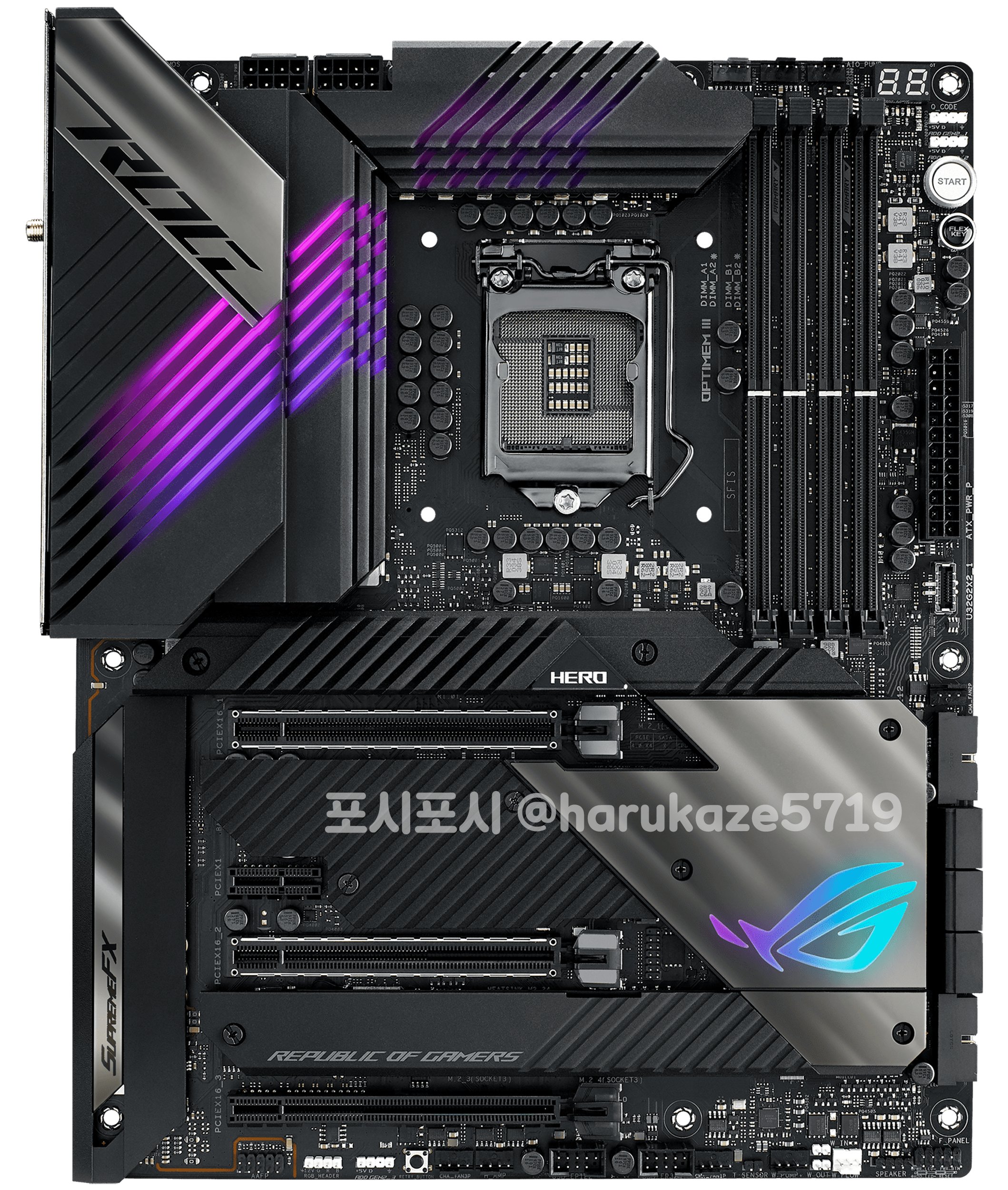 华硕ROG Maximus XIII Z590主板现身网络 包含两个型号