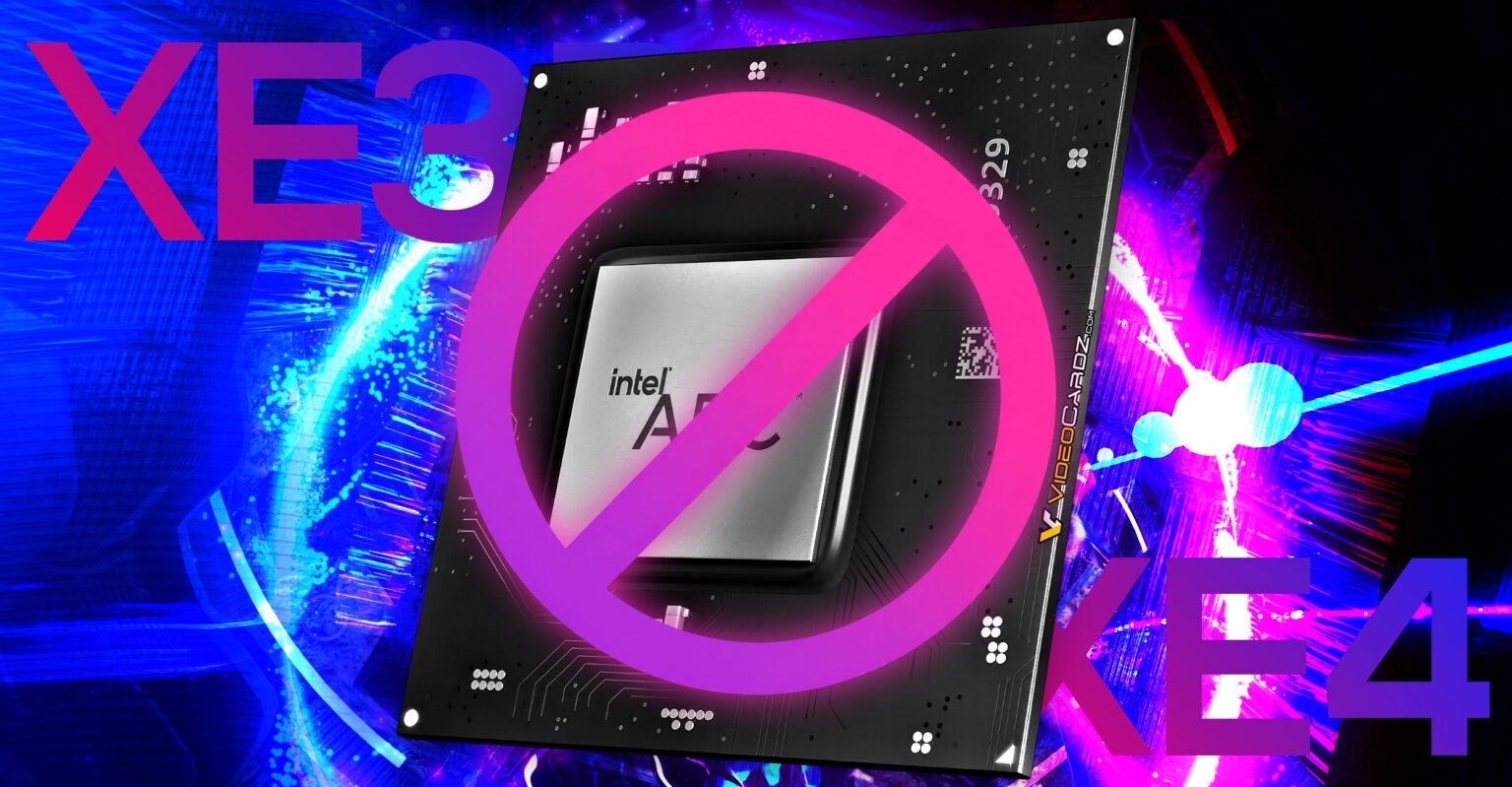 Intel Cancels 3rd-Gen Arc Gaming GPUs