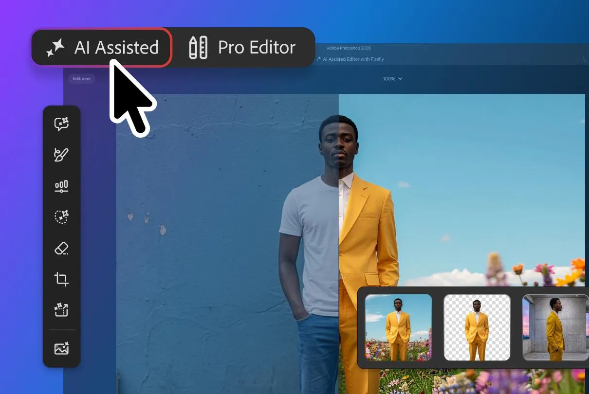 Photoshop Tests a Unified AI Editing Toolbar