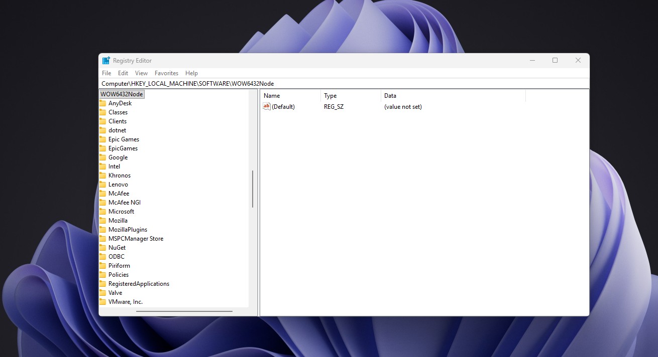 32-bit-apps-get-their-own-registry-view-under-WOW6432Node-on-Windows-11.jpg