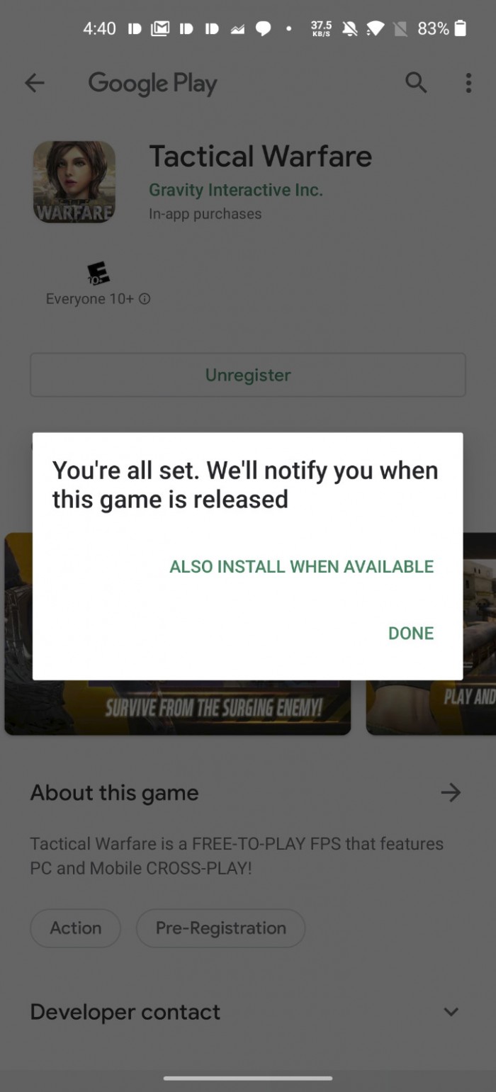Google Play商店为预注册的游戏和应用提供自动安装功能